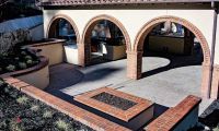 firepit landscape design los gatos