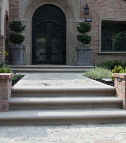travertine patios, columns, walks and stair design and construction willow glen