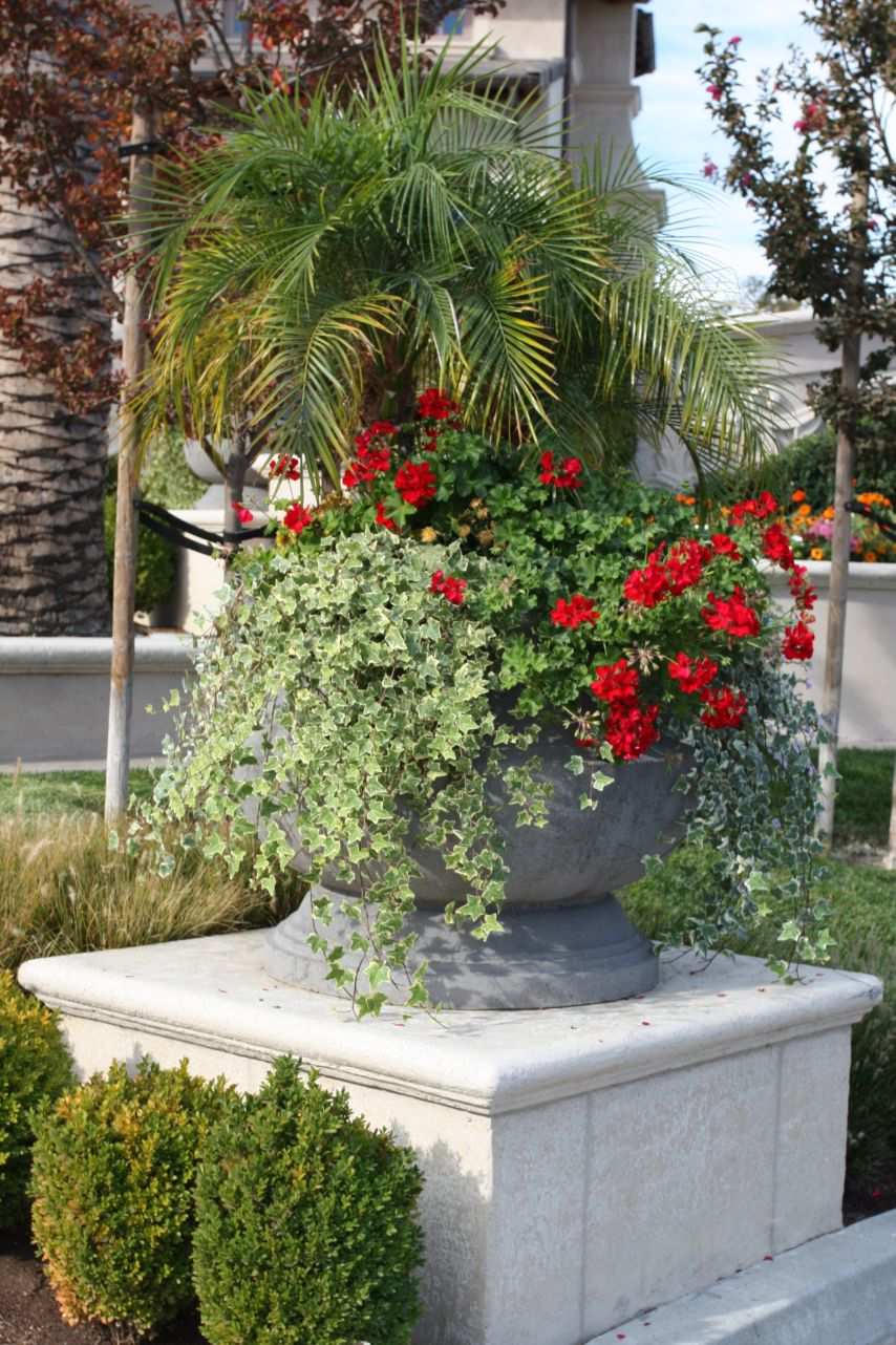 precast pedestal andn planter for patios los gatos