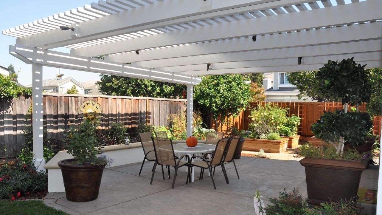 warm springs fremont arbor pergola shade structure installation outdoor landscape design