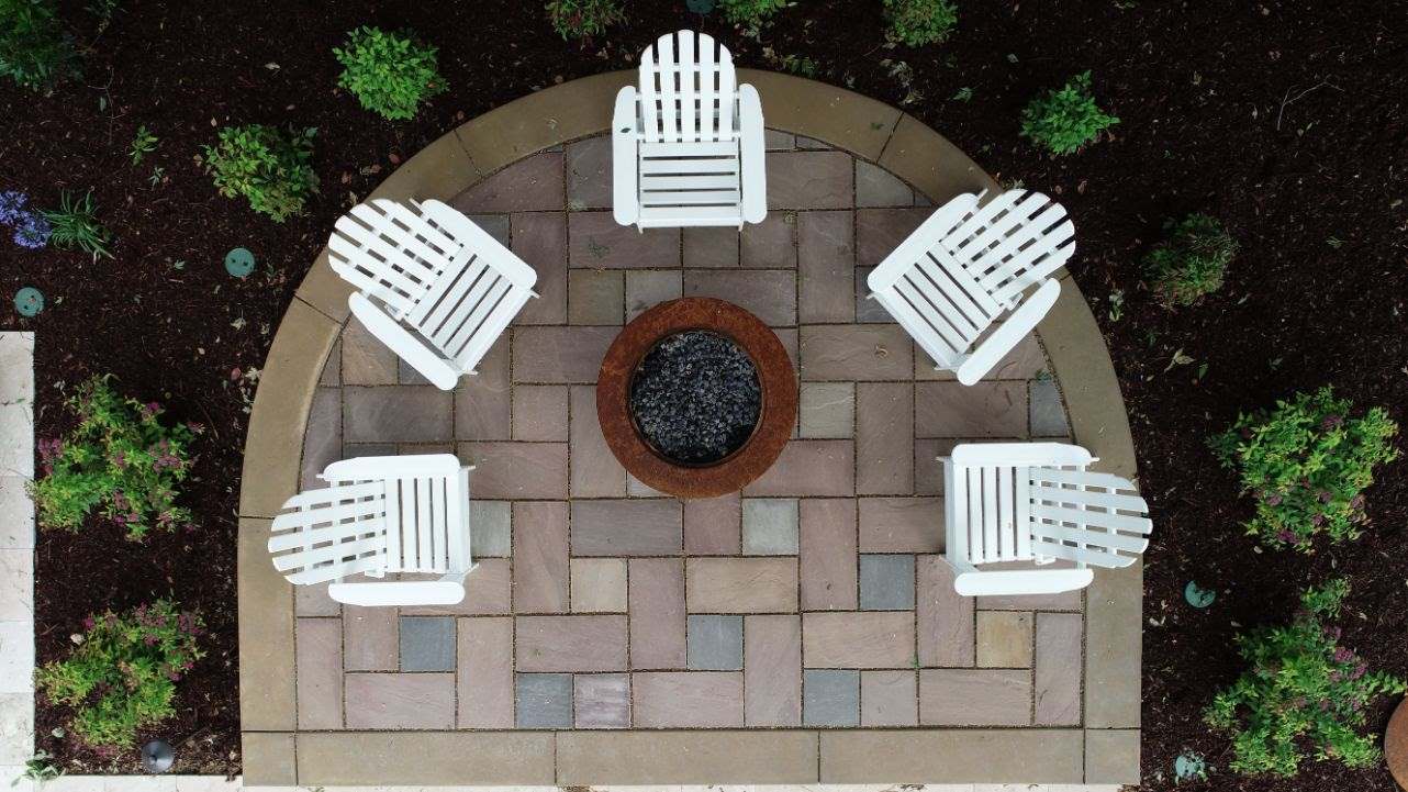 willow glen contemporary fire pit