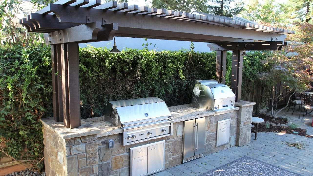 willow glen outdoor kitchen grill pizza oven