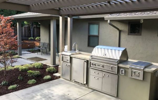outdoor kitchen contractors san jose