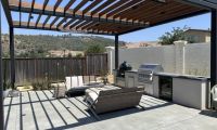 Outdoor kitchen and structure - San Jose